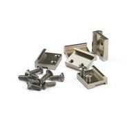 Massoth - Rail Clamps G Scale Nickel-plated 15mm 50/pack (?/21)