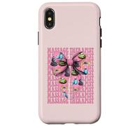 Massothérapeute Massage Thérapie Fille Maman Coquette Bow Coque pour iPhone X/XS