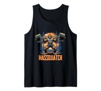 Massquatch Power Lifting Forest Beast Strength Débardeur