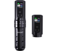 Mast Fold2 Pro Machine À Tatouage Sans Fil Rotary Tattoo Pen 7 Stroke Length 2pcs Batterie 2000mah Moteur Puissant Tattoo Gun By Mcore Smart Display Screen Pour Artistes Professionnels