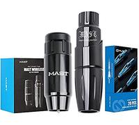 Mast Kit complet de Tour machine à tatouer sans fil Pen Machine rotative à batterie pour microblading, batterie de 1200mAh, aiguilles à cartouche, idéal pour les débutants en tatouage