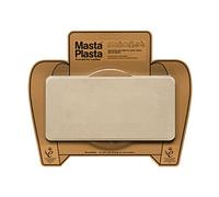 MastaPlasta Patch autocollant pour réparation cuir et vinyle Grand modèle en daim 20,3 x 10,2 cm beige