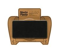 MastaPlasta Patch autocollant pour réparation cuir et vinyle Grand modèle en daim 20,3 x 10,2 cm noir
