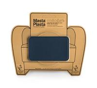 MastaPlasta Patch autocollant pour réparation cuir et vinyle Taille M 4 x 2,4 pouces bleu marine