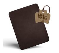 MastaPlasta Patch autocollant pour réparation cuir et vinyle XL en daim 20,3 x 11" marron
