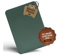 MastaPlasta Patch de réparation de cuir autoadhésif instantané Vert 28 x 20 cm Le moyen rapide et facile de réparer les tissus d'ameublement les sièges de voiture les sacs les canapés et plus encore