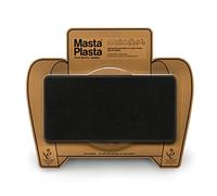 MastaPlasta Patchs de réparation auto-adhésifs pour canapés, sièges de voiture, sacs et plus encore Noir 20 x 10 cm