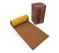 MastaPlasta Rouleau de Ruban adhésif de réparation pour Daim Instant Original - Tan 28cm x 20cm. Qualité ameublement. Répare canapés, intérieurs de Voiture, Bricolage