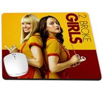 MasTazas 2 Broke Girls Kat Dennings Beth Behrs Tapis De Souris - 19x23cm