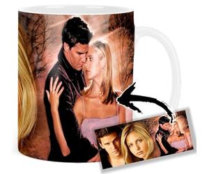 MasTazas Angel & Buffy David Boreanaz Sarah Michelle Gellar A Tasse Ceramique Mug