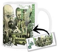 MasTazas Breaking Bad Walter White Heisenberg Bryan Cranston Tasse Ceramique Mug