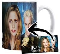 MasTazas Buffy The VampireSlayer Sarah Michelle Gellar Spike James Marsters Tasse Ceramique Mug