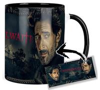MasTazas Chapelwaite Adrien Brody Tasse Ceramique Intérieure et Poignée Noire Mug
