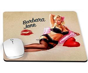 MasTazas Chica Pin Tapis De Souris Up Girl Sexy Barbara PC Jane