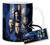 MasTazas Chicago PD Jason Beghe Jesse Lee Soffer Tracy Spiridakos Tasse Ceramique Mug