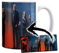 MasTazas Criminal Minds Evolution Joe Mantegna Paget Brewster Tasse Ceramique Mug