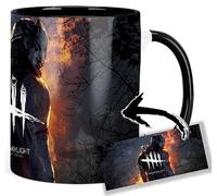 MasTazas Dead By Daylight Tasse Ceramique Intérieure et Poignée Noire Mug