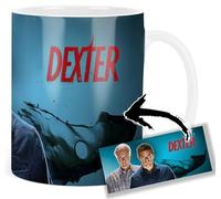 MasTazas Dexter Michael C Hall John Lithgow Tasse Ceramique Mug