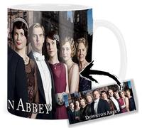MasTazas Downton Abbey Hugh Bonneville Maggie Smith Dan Stevens Tasse Ceramique Mug
