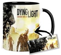 MasTazas Dying Light Tasse Ceramique Intérieure et Poignée Noire Mug