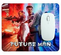 MasTazas Future Man Josh Hutcherson Eliza Coupe Derek Wilson Tapis De Souris - 19x23cm