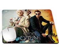 MasTazas Good Tapis De Souris Omens David PC Tennant Michael Sheen