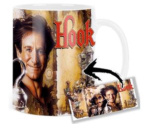 MasTazas Hook Peter Pan Robin Williams Dustin Hoffman Tasse Ceramique Mug