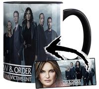 MasTazas Law & Order Special Victims Unit Mariska Hargitay Tasse Ceramique Intérieure et Poignée Noire Mug