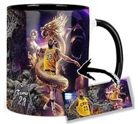 MasTazas Lebron James Tasse Ceramique Intérieure et Poignée Noire Mug