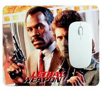 MasTazas Lethal Weapon Mel Gibson Danny Glover Tapis De Souris - 19x23cm