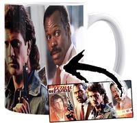 MasTazas Lethal Weapon Mel Gibson Danny Glover Tasse Ceramique Mug