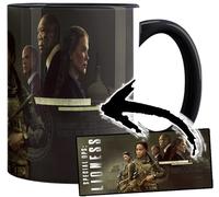 MasTazas Lioness Zoe Saldaña Nicole Kidman Tasse Ceramique Intérieure et Poignée Noire Mug