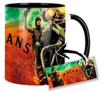MasTazas Mayans M.C. Jorge Daniel J D Pardo Tasse Ceramique Intérieure et Poignée Noire Mug