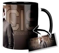 MasTazas NCIS Mark Harmon Tasse Ceramique Intérieure et Poignée Noire Mug