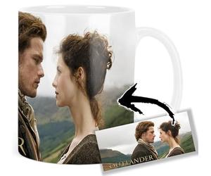 MasTazas Outlander Sam Heughan Caitriona Balfe B Tasse Ceramique Mug