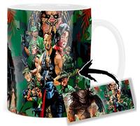 MasTazas Predator Arnold Schwarzenegger Carl Weathers A Tasse Ceramique Mug