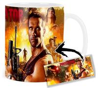 MasTazas Predator Arnold Schwarzenegger Carl Weathers B Tasse Ceramique Mug