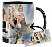 MasTazas Sex And The City Sarah Jessica Parker A Tasse Ceramique Intérieure et Poignée Noire Mug