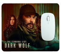 MasTazas The Terminal List Dark Wolf Taylor Kitsch Tom Hopper Tapis De Souris - 19x23cm