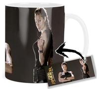 MasTazas Tomb Raider Lara Croft Angelina Jolie Tasse Ceramique Mug