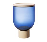 Mastea TS 140 Table d'appoint frêne naturel / bleu fumé Miniforms - TS 140