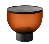 Mastea TS 141 Table d'appoint frêne noir / ambre Miniforms - TS 141