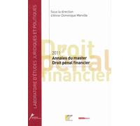 Master 2 Droit Pénal Financier - Edition 2012