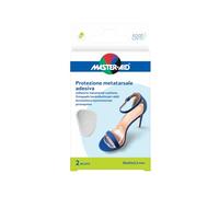 Master AID Footcare Métatarse - Protection Métatarsienne - Coussinets métatarsiens pour femme en gel - Zone plantaire - 1 lot de 2 pièces - 95 x 63 x 2,5 mm