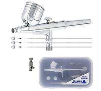 Master Airbrush G222-set multi-usage de précision double action alimentation par gravité Air.