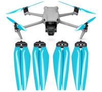 Master Airscrew Hélices Stealth pour DJI Air 3 & Air 3S - Bleu, 4 pièces