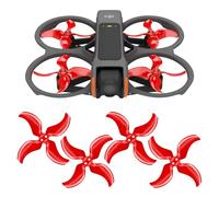 Master Airscrew Hélices Stealth pour DJI Avata 2 - Rouge, 4 pièces