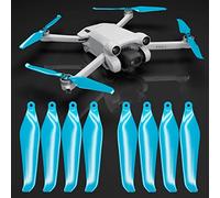 Master Airscrew Hélices Stealth pour DJI Mini 3 Pro & Mini 4 Pro - Bleu, 4 hélices en Jeu