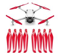 Master Airscrew Hélices Stealth pour DJI Mini 3 - Rouge, 4 hélices en Jeu