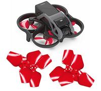 Master Airscrew Hélices Upgrade à 3-pales pour DJI Avata - Rouge, 4 pièces